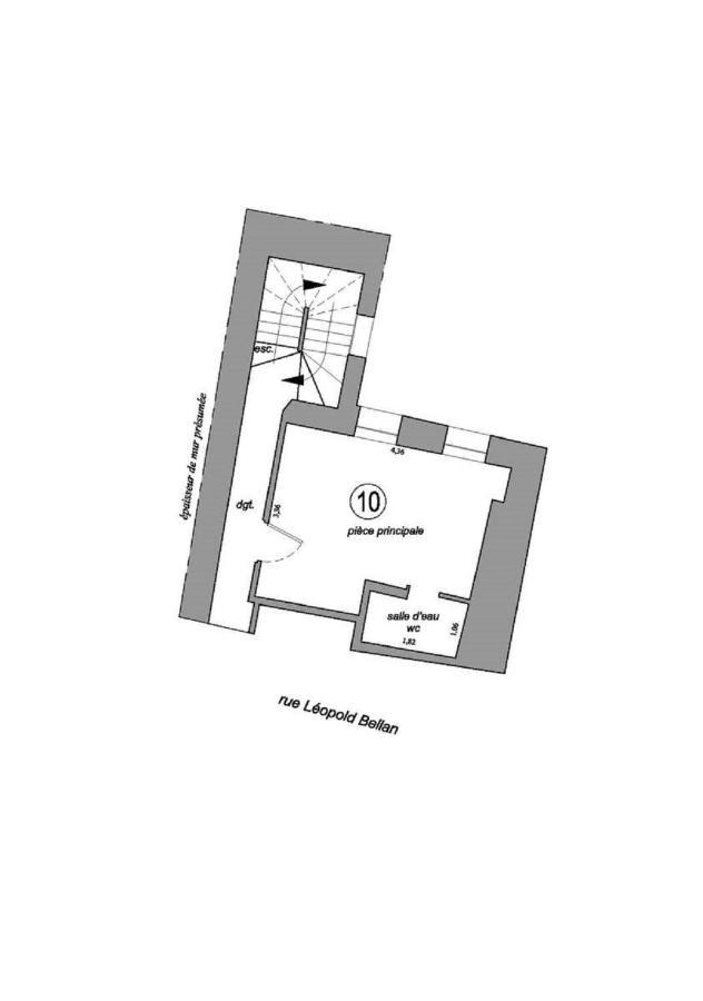 S02434 - Montorgueil Studio Paris Eksteriør billede